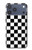 S1611 Black and White Check Chess Board Case For iPhone 17 Pro Max, 18 Pro Max