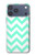 S1723 Mint Chevron Zigzag Case For iPhone 17 Pro Max