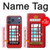 S2059 England British Telephone Box Minimalist Case For iPhone 17 Pro Max