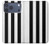 S2297 Black and White Vertical Stripes Case For iPhone 17 Pro Max, 18 Pro Max