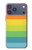 S2363 Rainbow Pattern Case For iPhone 17 Pro Max