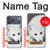 S2569 White Arctic Fox Case For iPhone 17 Pro Max