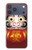S2839 Japan Daruma Doll Case For iPhone 17 Pro Max, 18 Pro Max