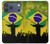 S2981 Brazil Football Soccer Case For iPhone 17 Pro Max, 18 Pro Max