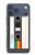 S4023 Vintage Rainbow Compact Cassette Case For iPhone 17 Pro Max, 18 Pro Max