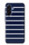 S2767 Navy White Striped Case For Samsung Galaxy A17