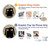 S2826 Cute Cartoon Unsleep Black Sheep Case For Samsung Galaxy A17