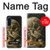 S3358 Vincent Van Gogh Skeleton Cigarette Case For Samsung Galaxy A17