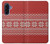 S3384 Winter Seamless Knitting Pattern Case For Samsung Galaxy A17