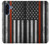 S3472 Firefighter Thin Red Line Flag Case For Samsung Galaxy A17