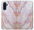 S3482 Soft Pink Marble Graphic Print Case For Samsung Galaxy A17, A18