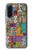 S3879 Retro Music Doodle Case For Samsung Galaxy A17, A18