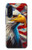 S3967 Bald Eagle American Flag Case For Samsung Galaxy A17