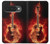 S0415 Fire Guitar Burn Case For Google Pixel 10, 10 Pro