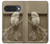 S1386 Paper Sculpture Owl Case For Google Pixel 10, 10 Pro