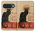 S2739 Chat Noir Black Cat Vintage Case For Google Pixel 10, 10 Pro
