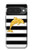S2882 Black and White Striped Gold Dolphin Case For Google Pixel 10, 10 Pro