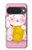 S3025 Pink Maneki Neko Lucky Cat Case For Google Pixel 10, 10 Pro