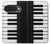S3078 Black and White Piano Keyboard Case For Google Pixel 10, 10 Pro