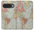 S3418 Vintage World Map Case For Google Pixel 10, 10 Pro