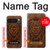 S2529 Leo Zodiac Tattoo Brown Graphic Print Case For Google Pixel 10 Pro XL