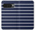 S2767 Navy White Striped Case For Google Pixel 10 Pro XL