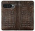 S2850 Brown Skin Alligator Graphic Printed Case For Google Pixel 10 Pro XL