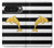 S2882 Black and White Striped Gold Dolphin Case For Google Pixel 10 Pro XL
