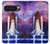 S3913 Colorful Nebula Space Shuttle Case For Google Pixel 10 Pro XL