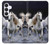 S0246 White Horse Case For Samsung Galaxy S25 FE S0246 White Horse Case For Samsung Galaxy S25 FE