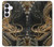 S0426 Gold Dragon Case For Samsung Galaxy S25 FE S0426 Gold Dragon Case For Samsung Galaxy S25 FE