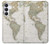 S0604 World Map Case For Samsung Galaxy S25 FE