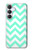 S1723 Mint Chevron Zigzag Case For Samsung Galaxy S25 FE
