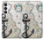 S1962 Nautical Chart Case For Samsung Galaxy S25 FE