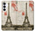 S2108 Eiffel Tower Paris Postcard Case For Samsung Galaxy S25 FE