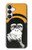 S2324 Funny Monkey with Headphone Pop Music Case For Samsung Galaxy S25 FE, S26 FE
