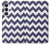 S2345 Navy Blue Shavron Zig Zag Pattern Case For Samsung Galaxy S25 FE