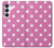 S2358 Pink Polka Dots Case For Samsung Galaxy S25 FE