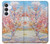 S2450 Van Gogh Peach Tree Blossom Case For Samsung Galaxy S25 FE