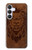 S2529 Leo Zodiac Tattoo Brown Graphic Print Case For Samsung Galaxy S25 FE