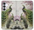 S2773 Peacock Chinese Brush Painting Case For Samsung Galaxy S25 FE