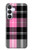 S3091 Pink Plaid Pattern Case For Samsung Galaxy S25 FE