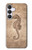 S3214 Seahorse Skeleton Fossil Case For Samsung Galaxy S25 FE, S26 FE