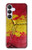 S3315 Spain Flag Vintage Football Graphic Case For Samsung Galaxy S25 FE