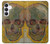 S3359 Vincent Van Gogh Skull Case For Samsung Galaxy S25 FE