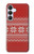 S3384 Winter Seamless Knitting Pattern Case For Samsung Galaxy S25 FE, S26 FE