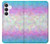 S3747 Trans Flag Polygon Case For Samsung Galaxy S25 FE