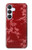 S3817 Red Floral Cherry blossom Pattern Case For Samsung Galaxy S25 FE