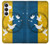 S3857 Peace Dove Ukraine Flag Case For Samsung Galaxy S25 FE, S26 FE