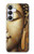 S4022 Vintage Buddha Face Golden Style Case For Samsung Galaxy S25 FE